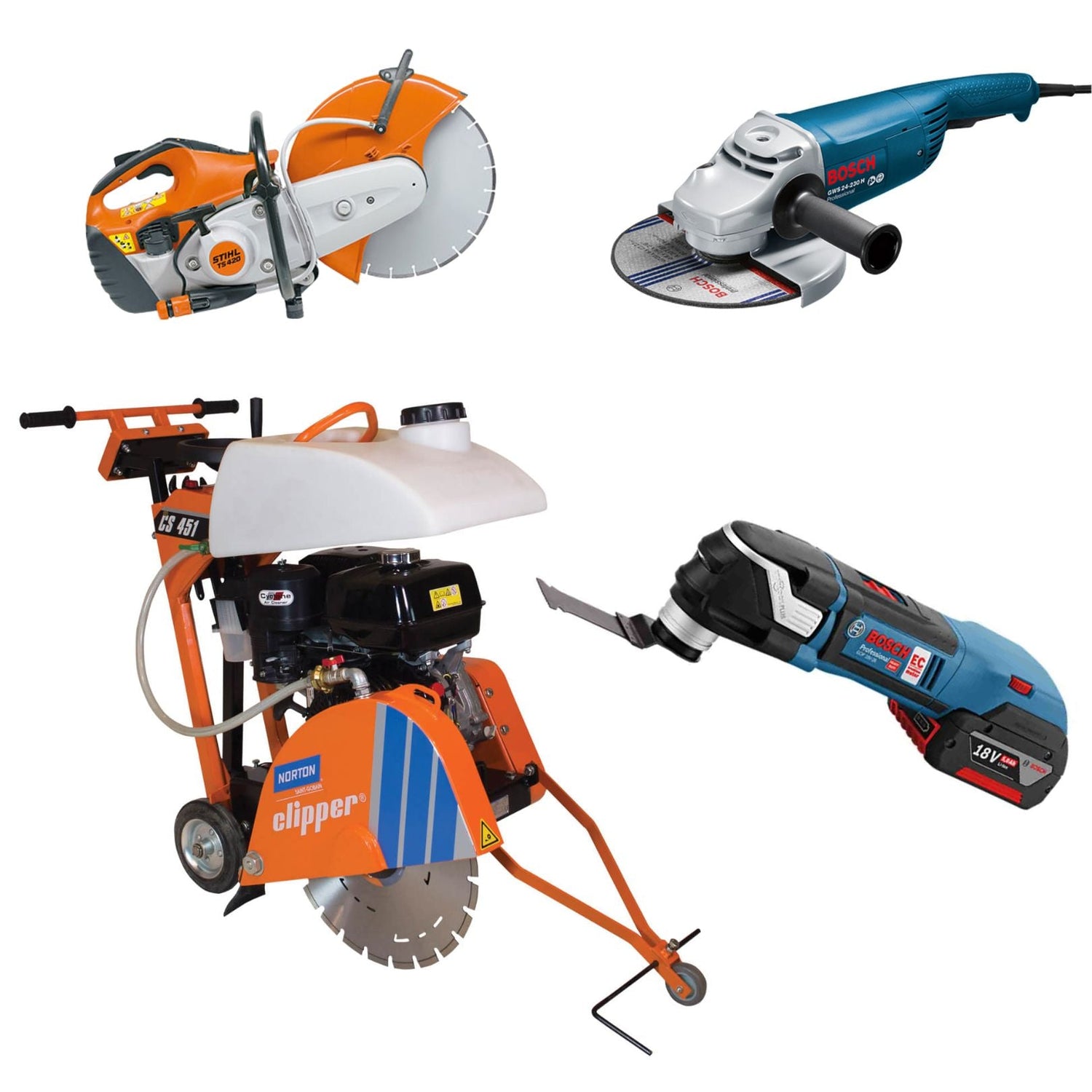 Cutting & Grinding Tool Hire