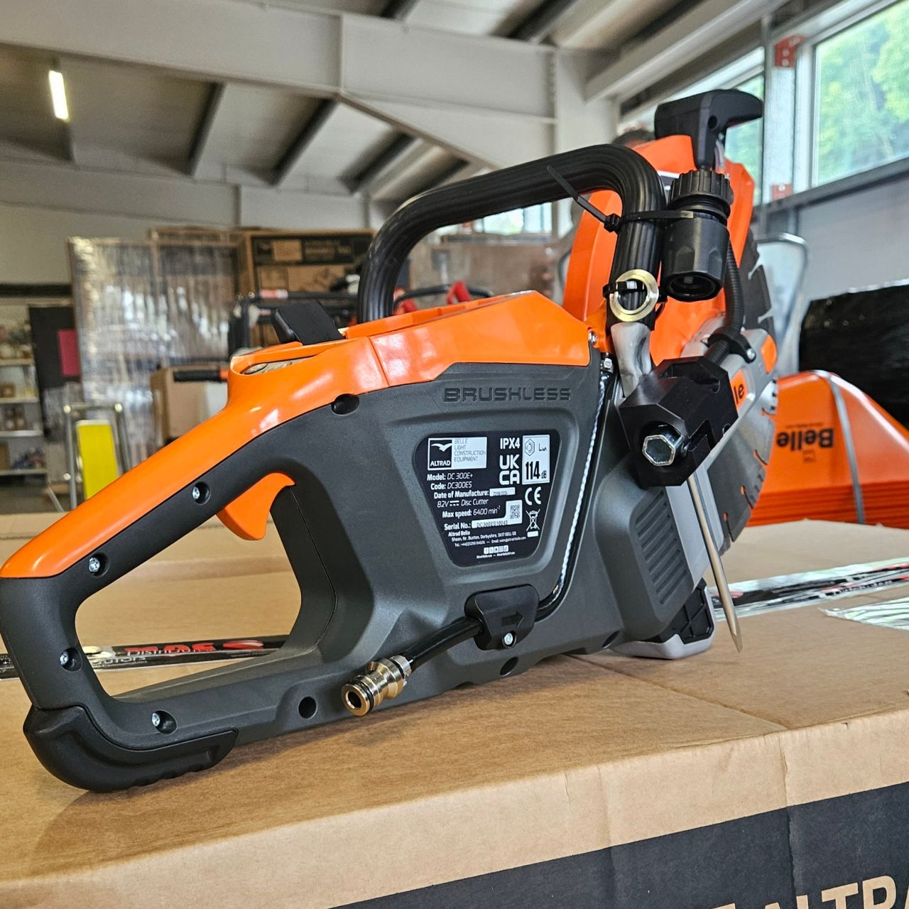 Belle DC 300E+ Cordless / Battery 300MM Consaw (Battery, Charger & Diamond Blade Inc)