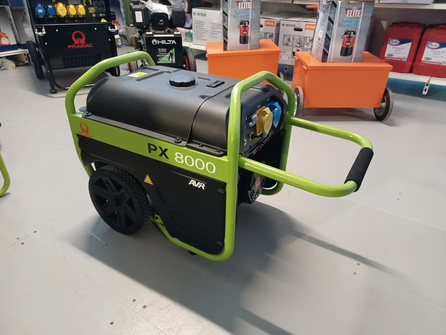 Pramac PX8000 -  6 KVA / 5.4 KW - Powerful Petrol Generator