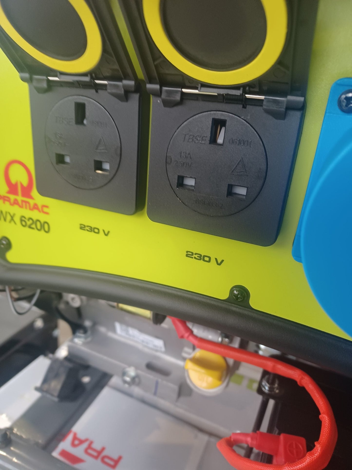 Pramac WX 6200 - 5.8 KW 230v Petrol Generator
