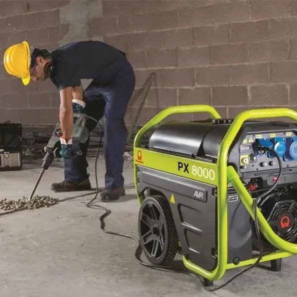 Pramac PX8000 -  6 KVA / 5.4 KW - Powerful Petrol Generator