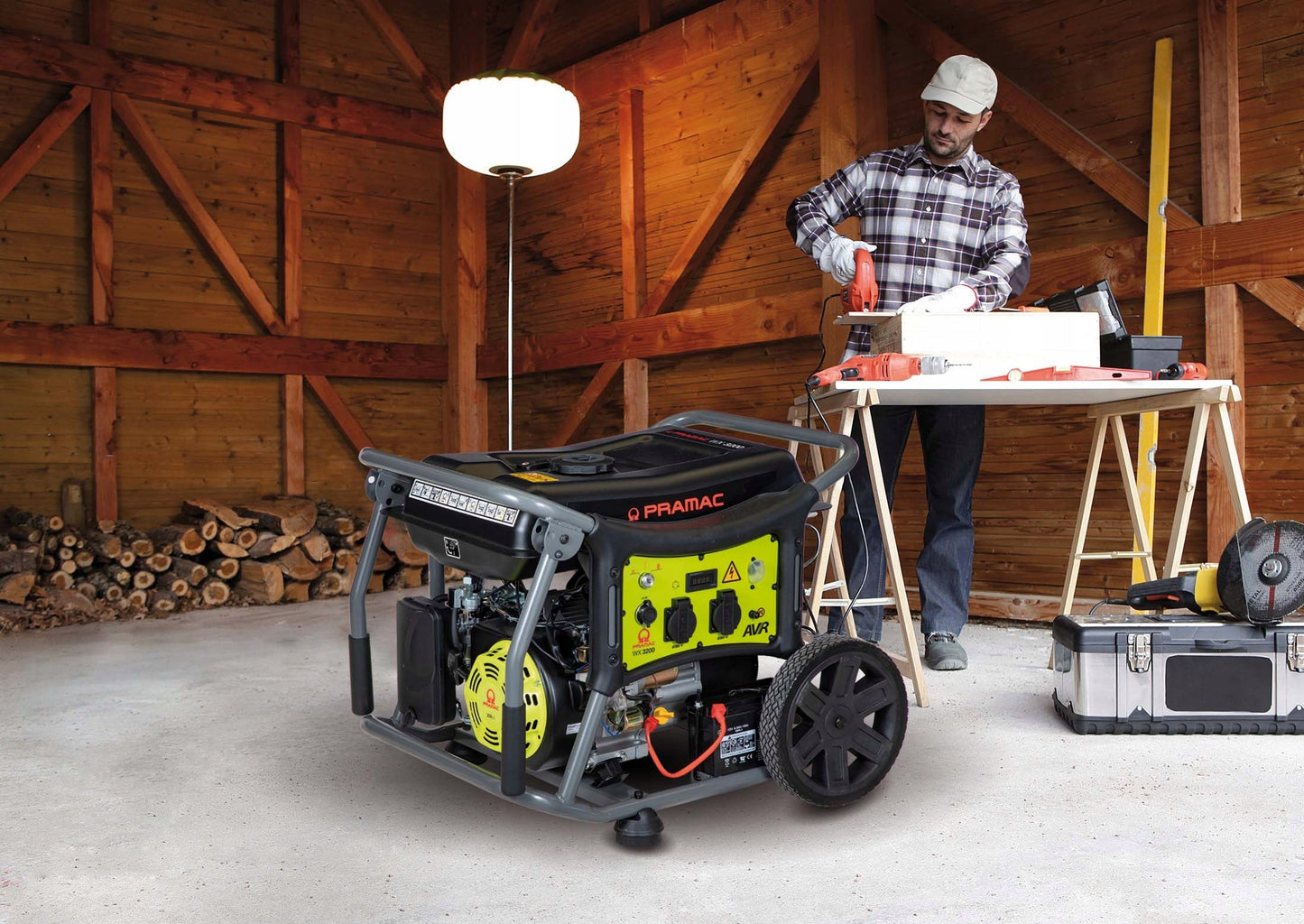 Pramac WX 6200 - 5.8 KW 230v Petrol Generator