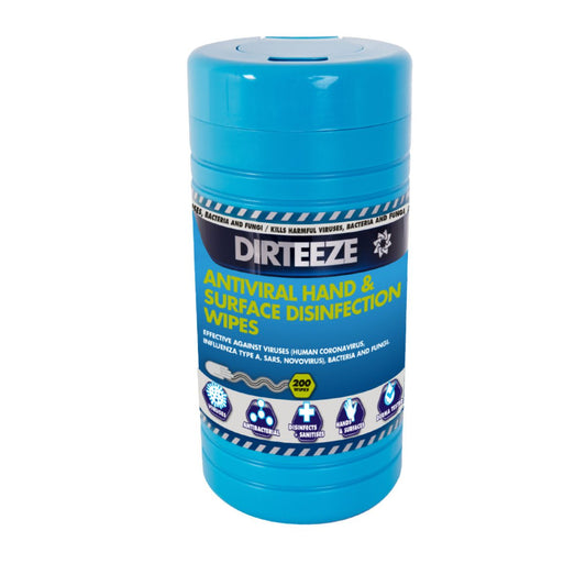 Dirteeze Anti-Viral Hand & Surface Wipes
