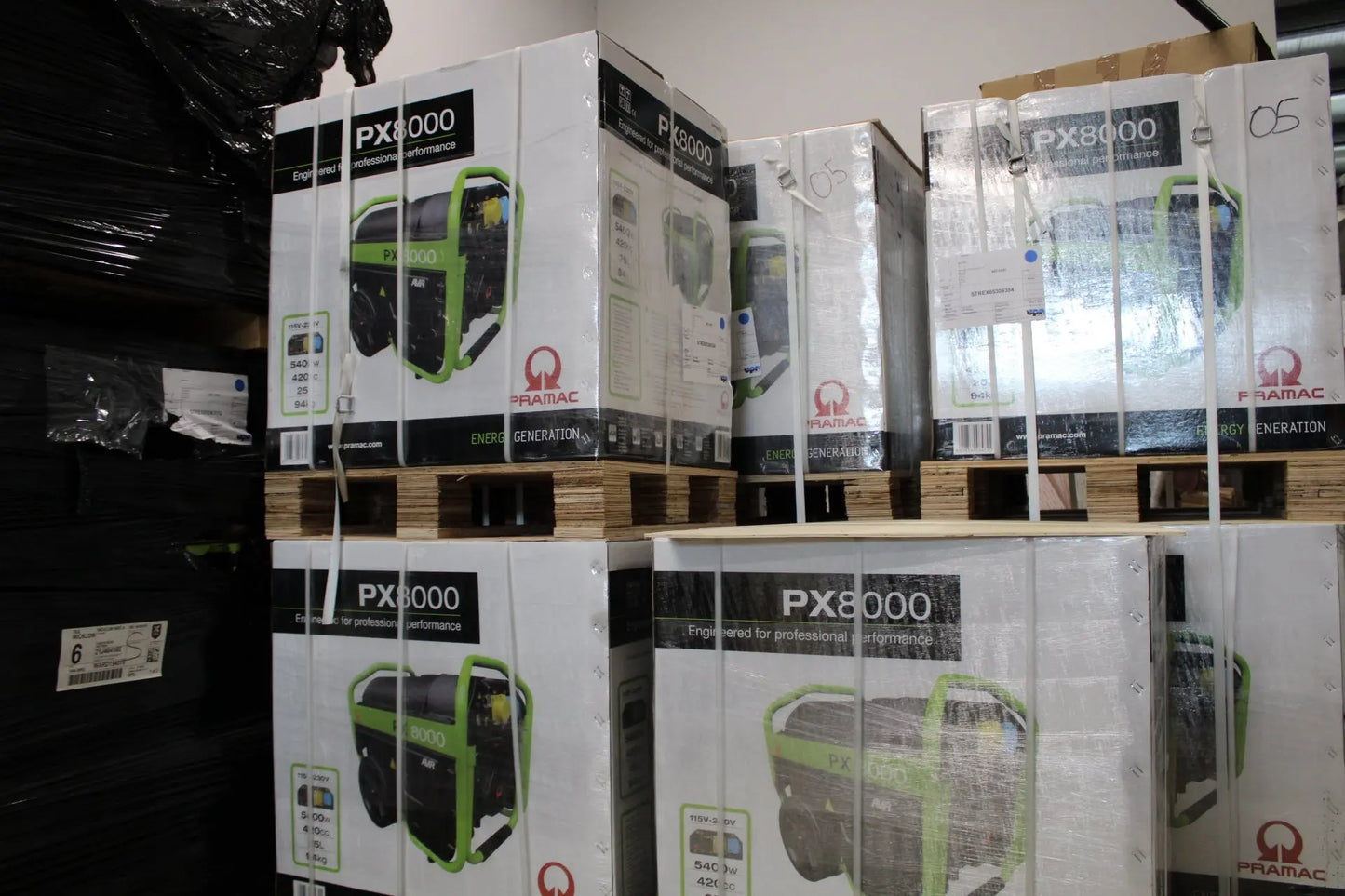 Pramac PX8000 -  6 KVA / 5.4 KW - Powerful Petrol Generator