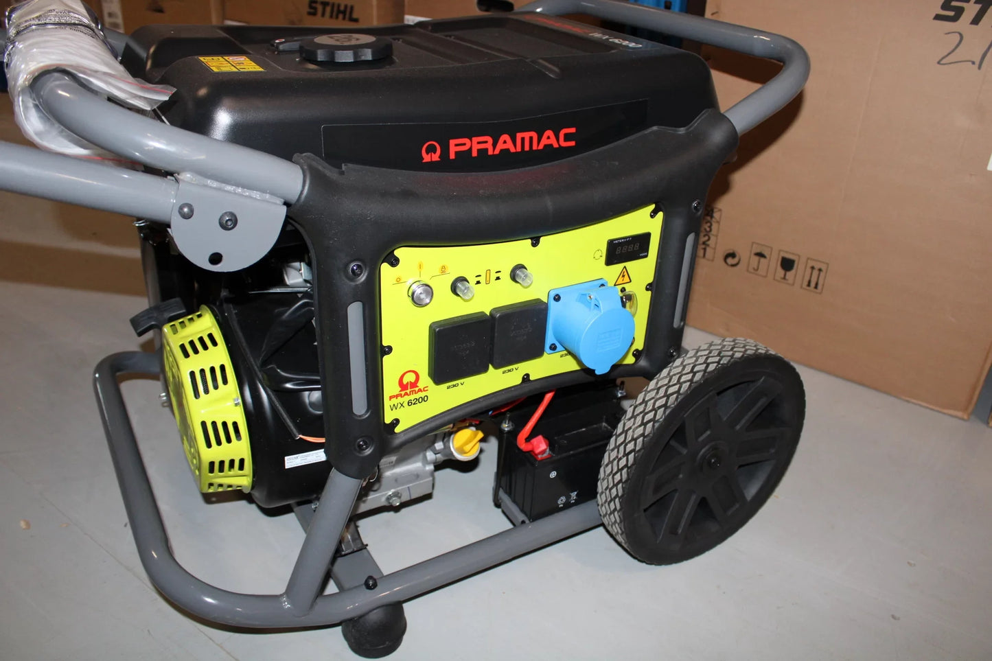 Pramac WX 6200 - 5.8 KW 230v Petrol Generator