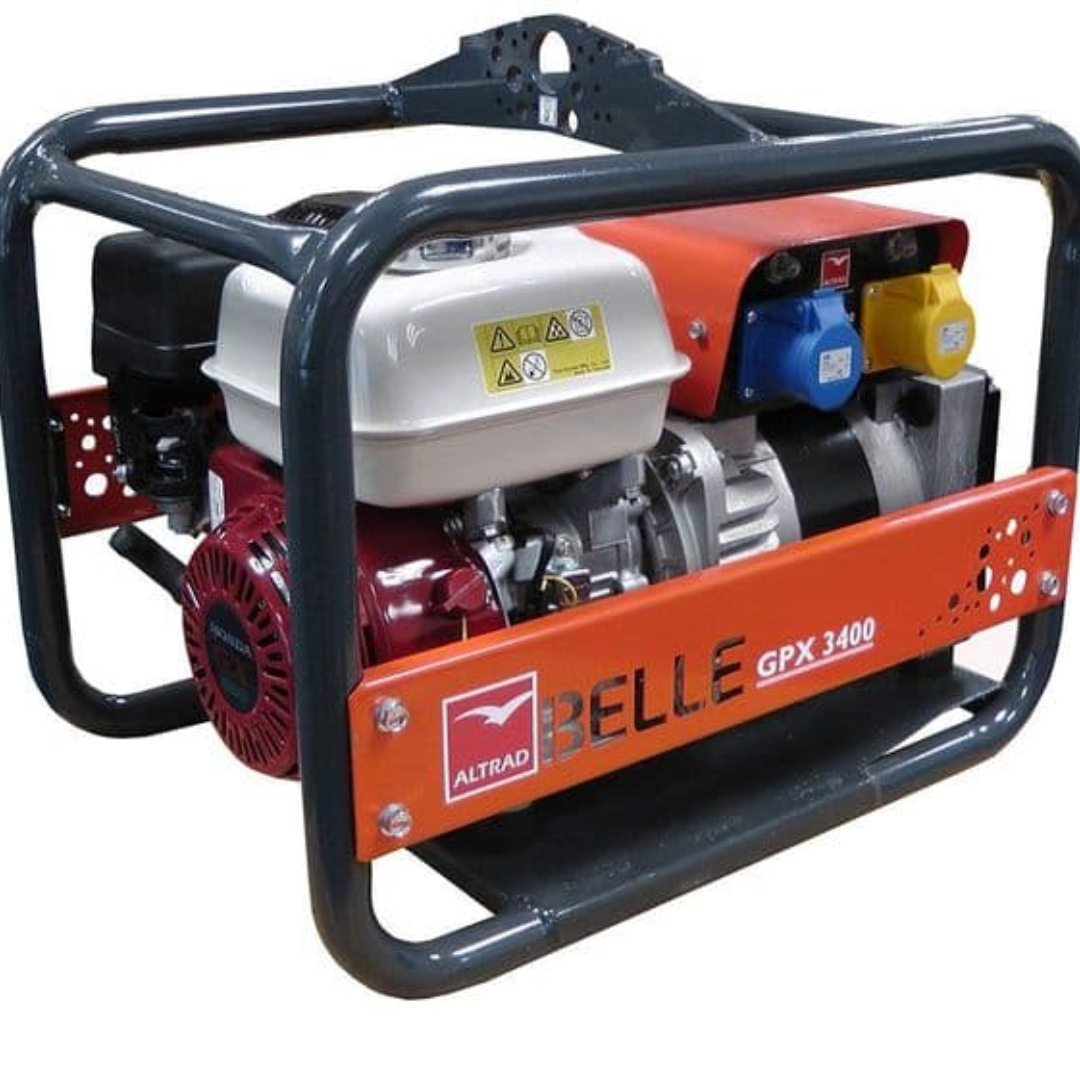 3.4kVA Petrol Generator - Altrad Belle GPX3400