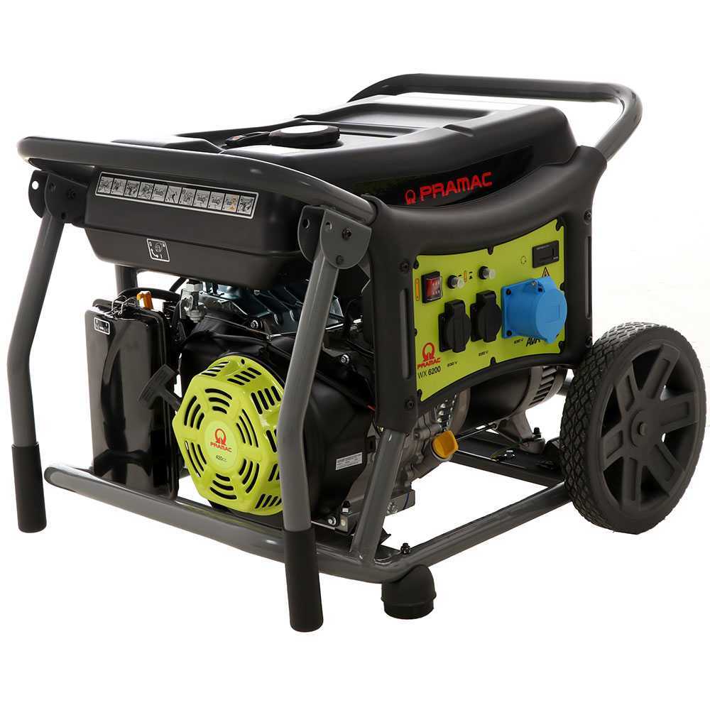 Pramac WX 6200 - 5.8 KW 230v Petrol Generator
