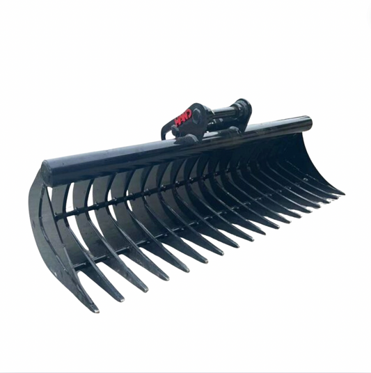 Rake Bucket Hire - 1.7 Ton Digger