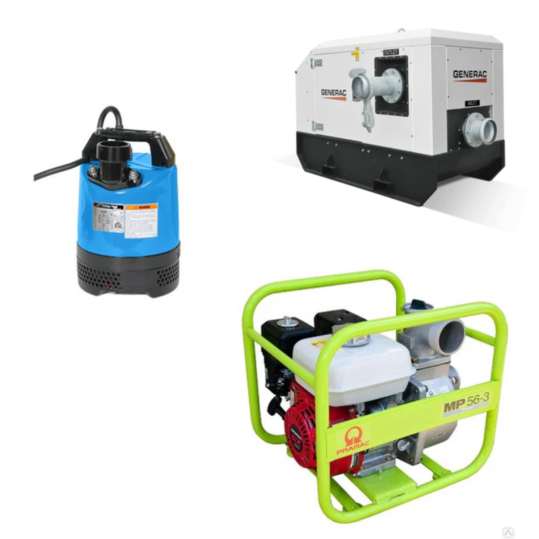 Water Pumps & Plumbing Hire
