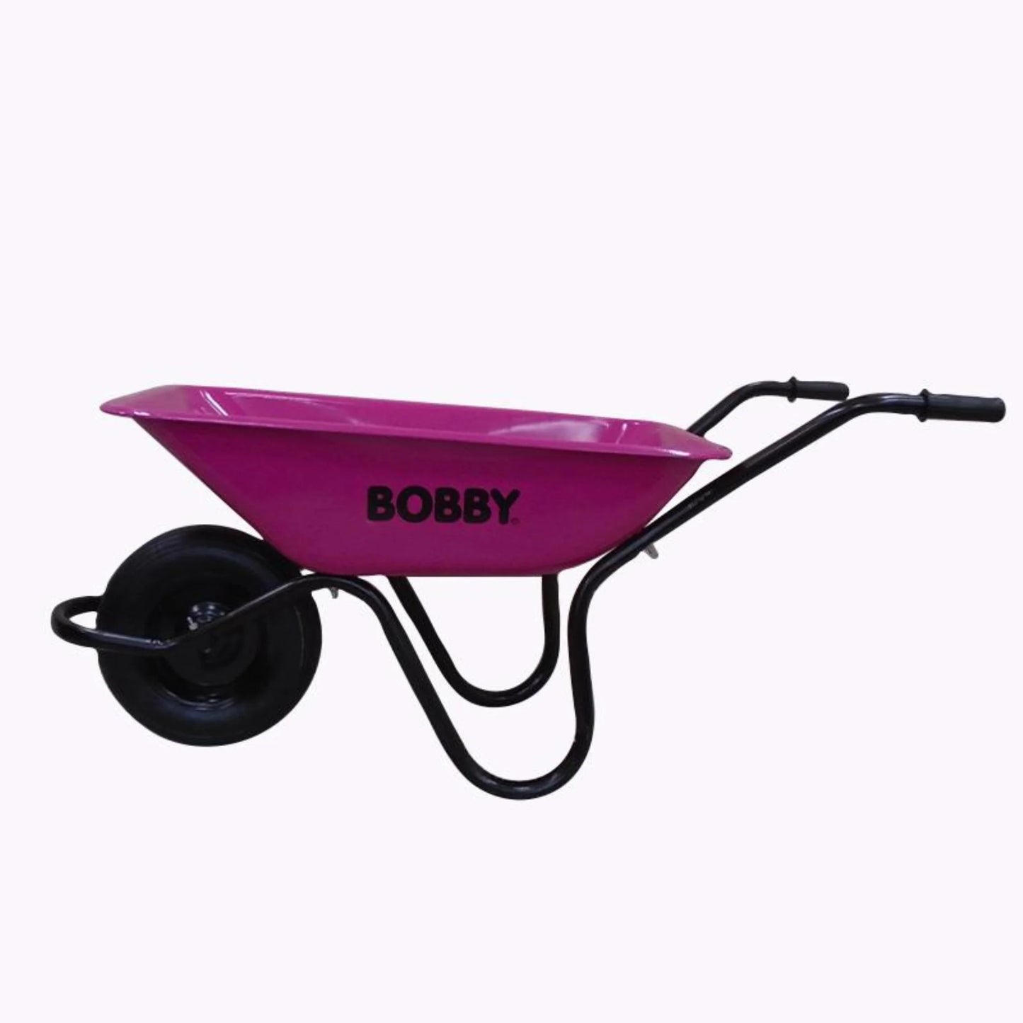 BOBBY Wheelbarrow Pink Heavy Duty 90 Litre