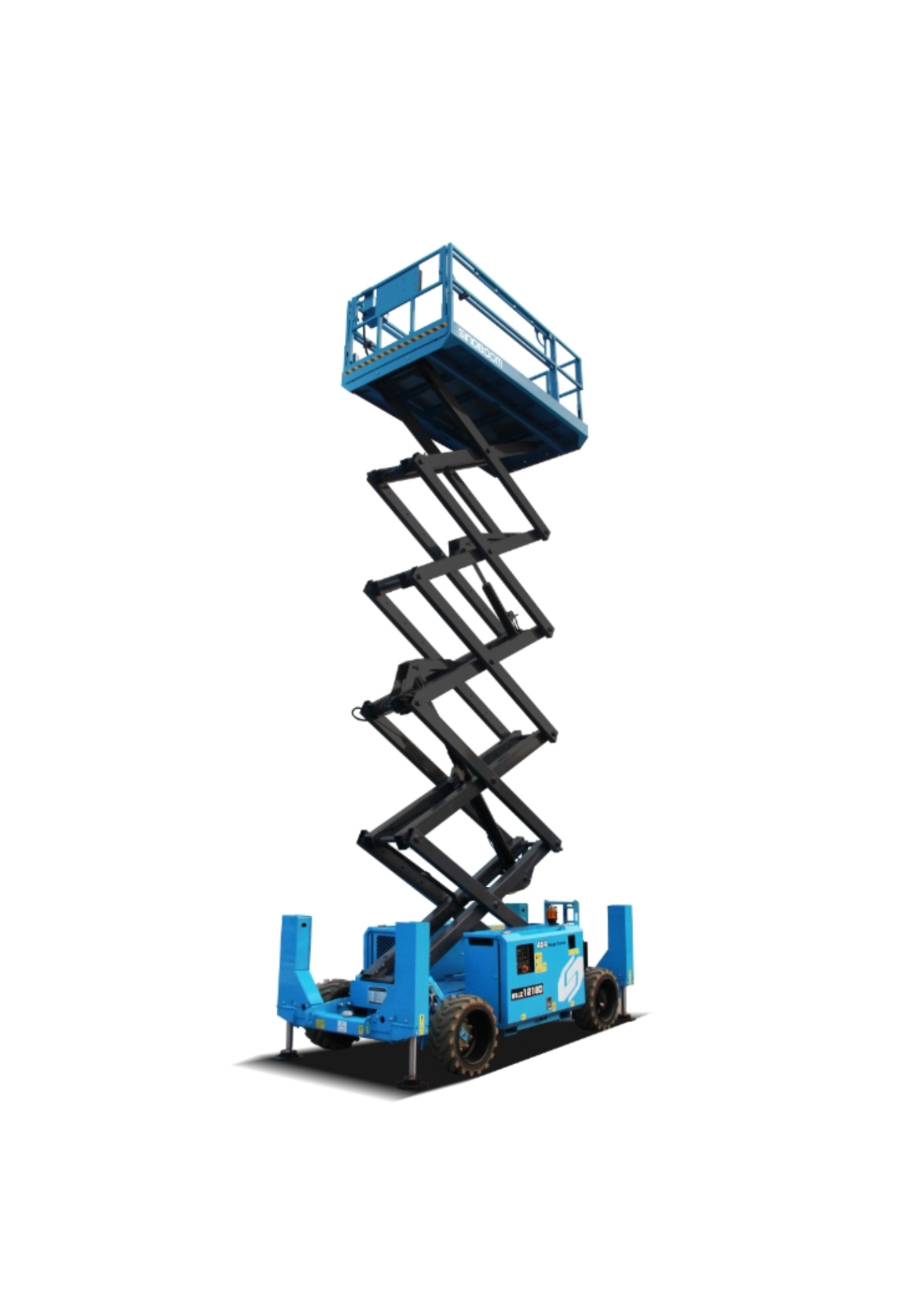 Scissor Lift Hire | Diesel 12m Sinoboom 3369RD