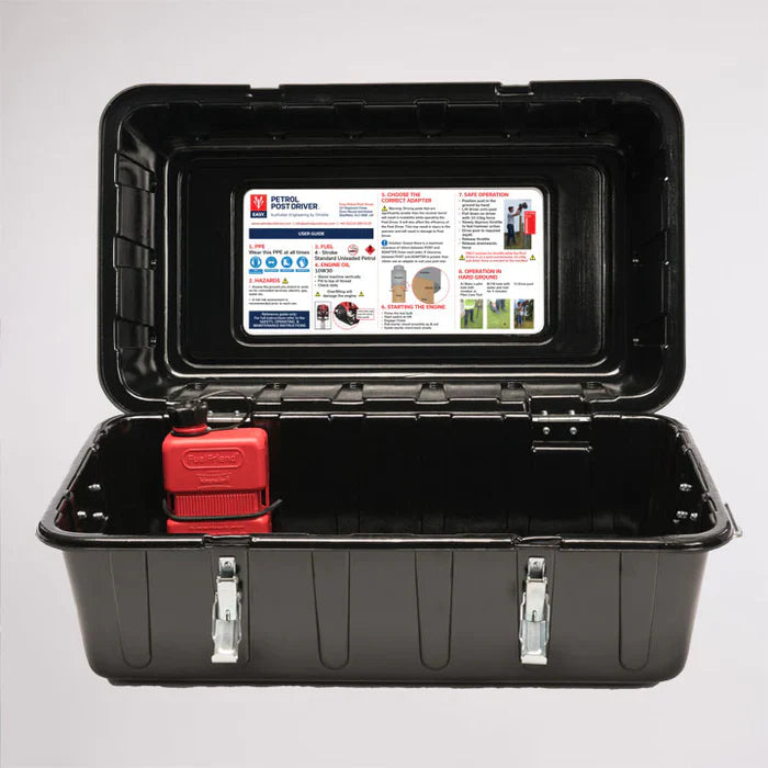 Easy Petrol Post Driver with Multi Adapter
