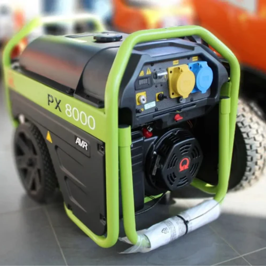 Pramac PX8000 -  6 KVA / 5.4 KW - Powerful Petrol Generator